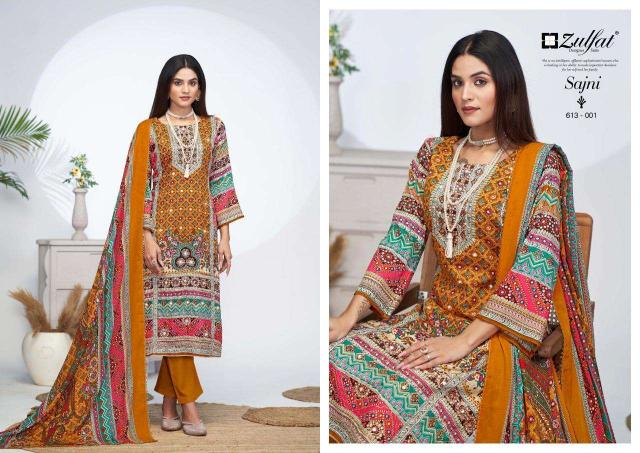Zulfat Sajni Vol 4 dress material wholesalers of Dress material in Surat