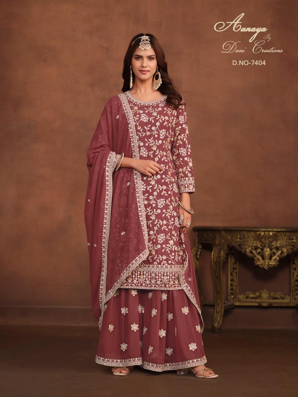 Aanaya Vol 174 Georgette Designer Salwar Kameez Collection wholesale market in Surat