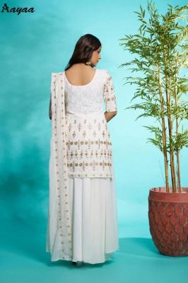 Aayaa vol 21 Catalog kurti with sharara catalogue wholesale in surat
