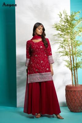 Aayaa vol 21 Catalog kurti with sharara catalogue wholesale in surat