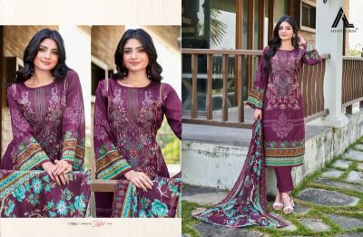 Adan Libas Guzarish Vol 7 Catalog pakistani purple ladies suits