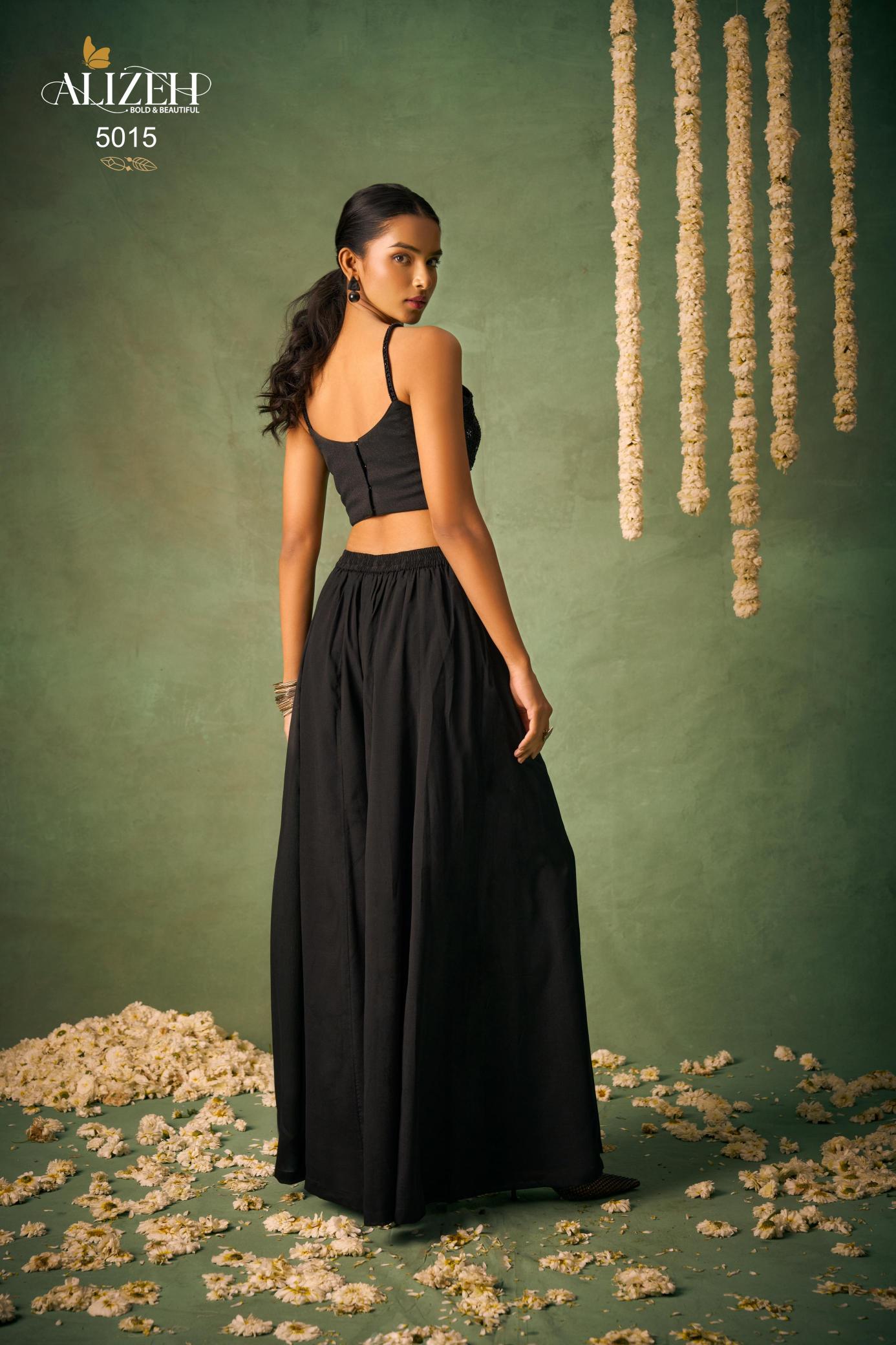Alizeh Bahaar Chinon Designer Indo Western Collection in India