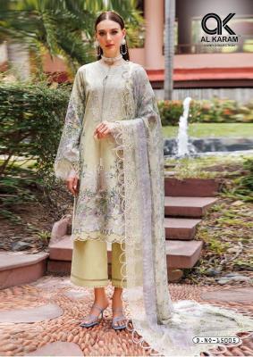 Alkaram Kesariya Vol-15 - Karachi Dress Material - Wholesale Catalog