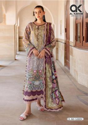 Alkaram Kesariya Vol-15 - Karachi Dress Material - Wholesale Catalog