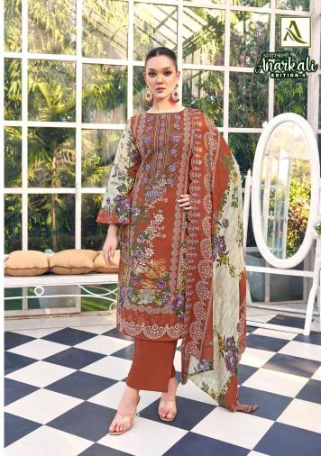 Alok Anarkali Vol 4 wholesale dress materials manufacturers in Surat