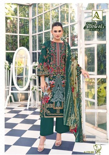 Alok Anarkali Vol 4 wholesale dress materials manufacturers in Surat