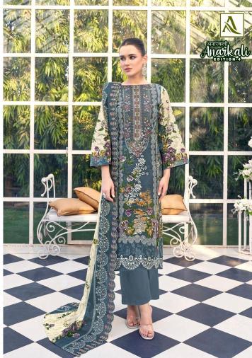 Alok Anarkali Vol 4 wholesale dress materials manufacturers in Surat