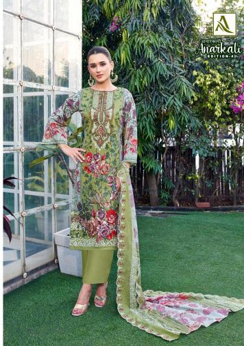 Alok Anarkali Vol 4 wholesale dress materials manufacturers in Surat