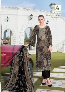Alok Black Diamond Vol 4 Fancy dress materials wholesale manufacturers in Surat