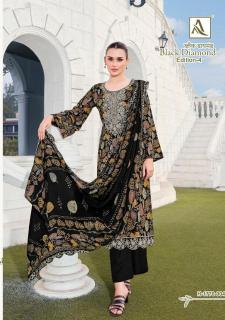 Alok Black Diamond Vol 4 Fancy dress materials wholesale manufacturers in Surat