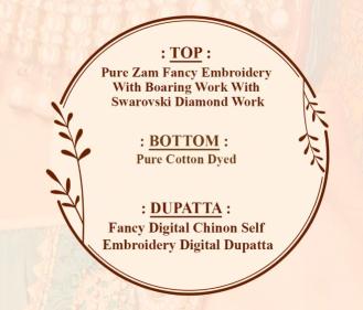 Alok Mishika Zam Fancy Embroidered Dress Material Collection wholesale manufacturers in Surat