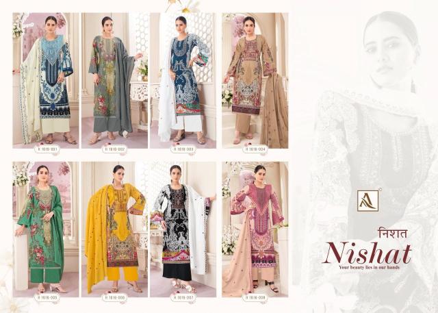 Alok Nishat Catalog wholesale dress material distributors in surat