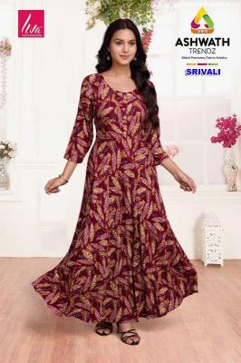 Ashwath Beautiful Rayon Kurti Wholesaler In Surat