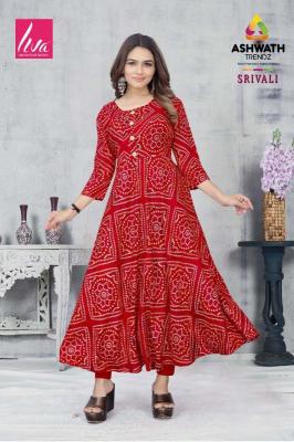 ASHWATH Srivalli Rayon printed Kurti wholesaler in india