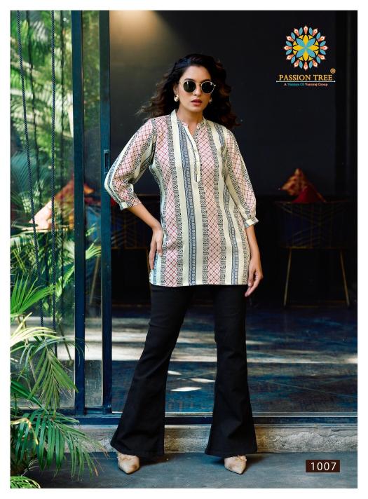 Baby Vol 1 By Passion Tree Rayon Short Tops manufacturers of wholesaler in Surat