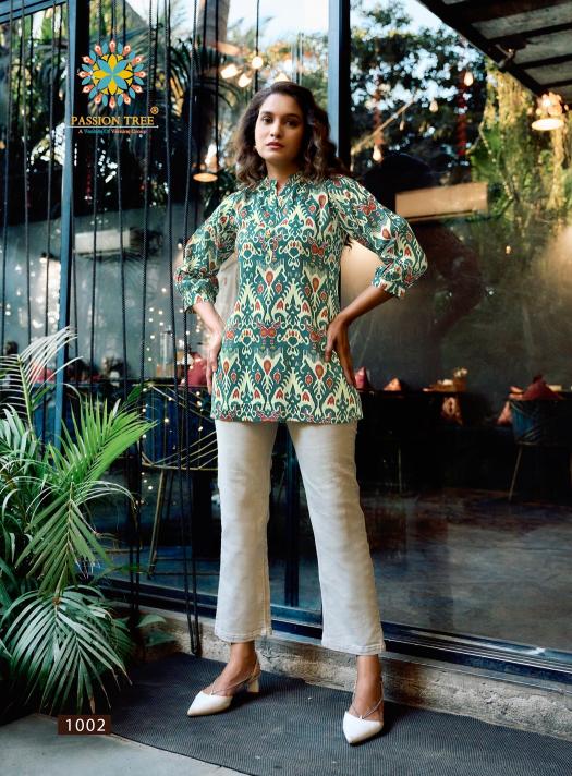 Baby Vol 1 By Passion Tree Rayon Short Tops manufacturers of wholesaler in Surat