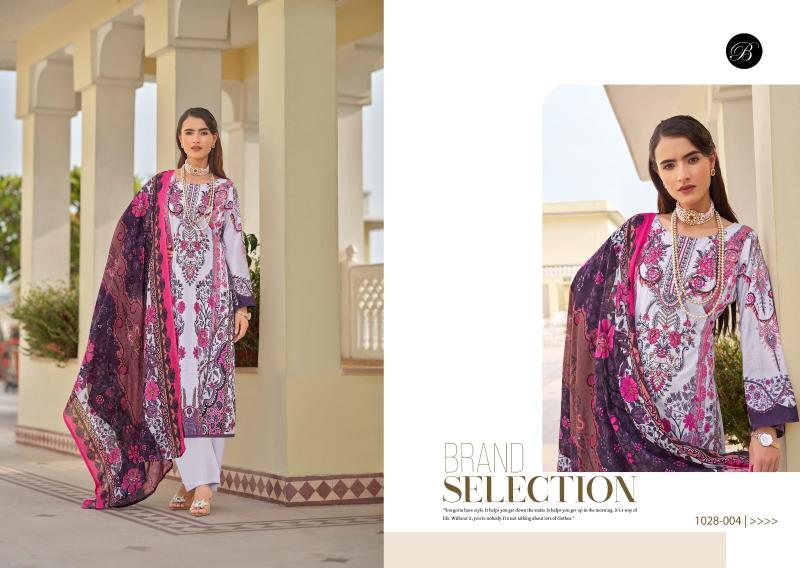 Belliza Naira Vol 91 Cotton Printed Embroidered Dress Material Collection In Surat