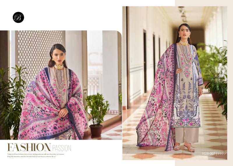 Belliza Naira Vol 91 Cotton Printed Embroidered Dress Material Collection In Surat