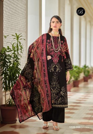Belliza Naira Vol 91 Cotton Printed Embroidered Dress Material Collection In Surat