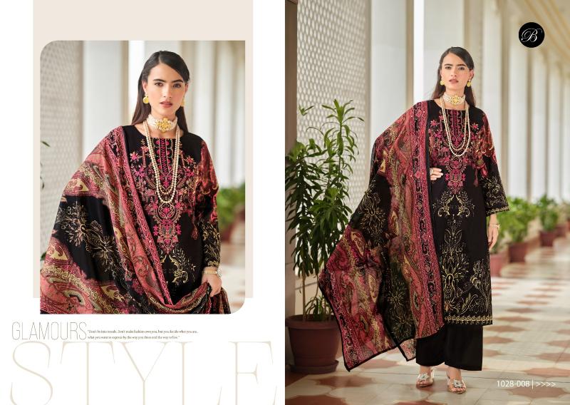 Belliza Naira Vol 91 Cotton Printed Embroidered Dress Material Collection In Surat