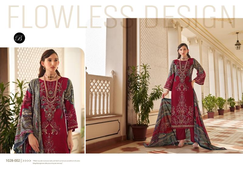 Belliza Naira Vol 91 Cotton Printed Embroidered Dress Material Collection In Surat