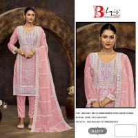 Bilqis B 129 Organza Salwar Kameez Market in Surat