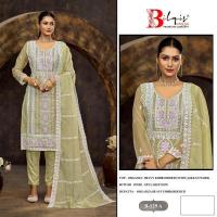 Bilqis B 129 Organza Salwar Kameez Market in Surat
