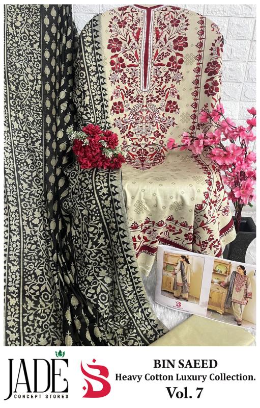 BIN SAEED JADE CONCEPT STORE BRAND DRESS MATERIAL MANUFACTURERS IN SURAT