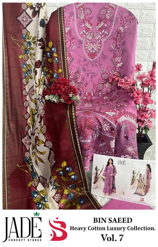 BIN SAEED JADE CONCEPT STORE BRAND DRESS MATERIAL MANUFACTURERS IN SURAT