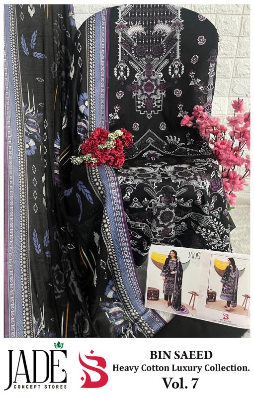 BIN SAEED JADE CONCEPT STORE BRAND DRESS MATERIAL MANUFACTURERS IN SURAT