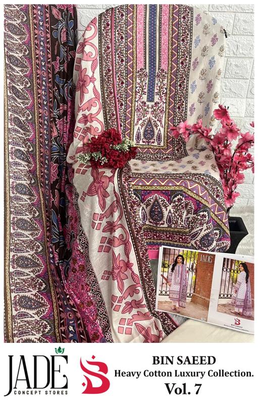 BIN SAEED JADE CONCEPT STORE BRAND DRESS MATERIAL MANUFACTURERS IN SURAT