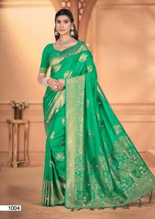 Bunawat Shubhshree Vol-3 Party Wear Exclusive Designer Silk Sarees Collection in Surat