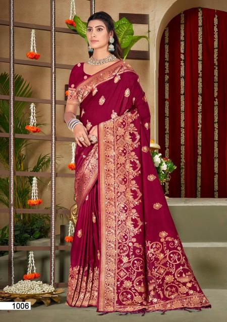 Bunawat Shubhshree Vol 6 Latest Designer Silk Saree Collection in Surat