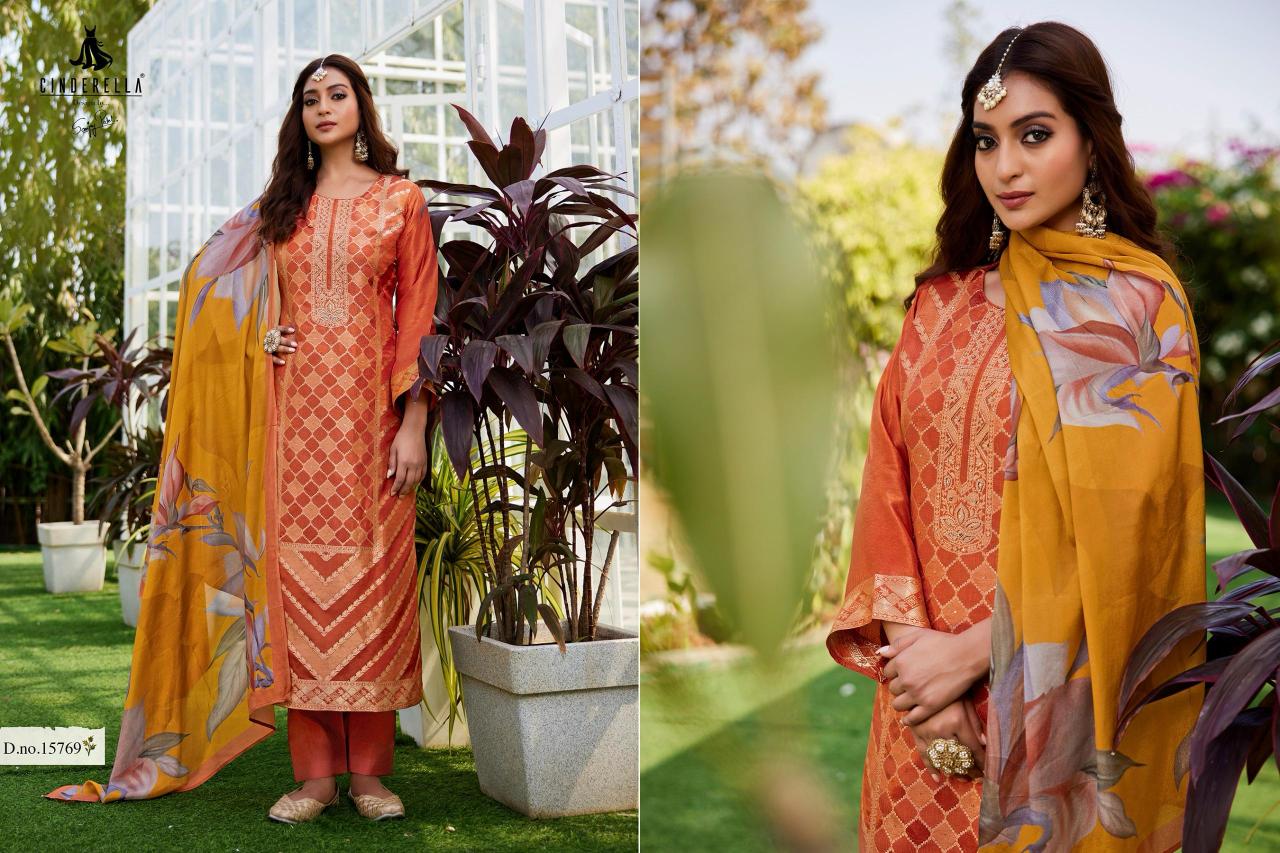 Cinderella Ashki Designer With Handwork Salwar Suit CollectionCinderella Ashki Designer With Handwork Salwar Suit Collection in Surat