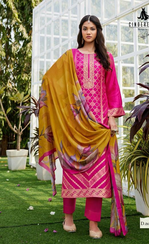 Cinderella Ashki Designer With Handwork Salwar Suit CollectionCinderella Ashki Designer With Handwork Salwar Suit Collection in Surat
