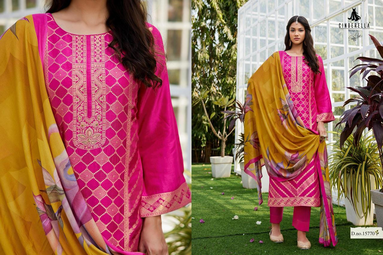 Cinderella Ashki Designer With Handwork Salwar Suit CollectionCinderella Ashki Designer With Handwork Salwar Suit Collection in Surat