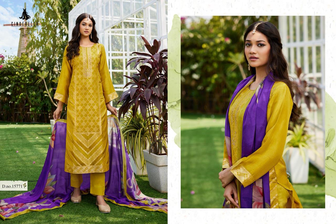 Cinderella Ashki Designer With Handwork Salwar Suit CollectionCinderella Ashki Designer With Handwork Salwar Suit Collection in Surat
