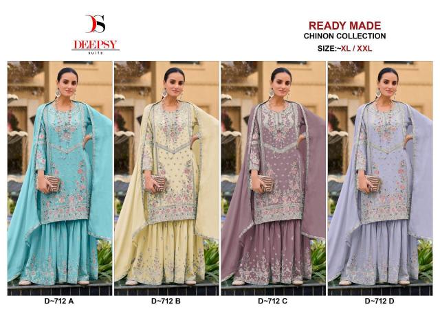 Deepsy 712 ABCD Catalog pakistani suits lahore