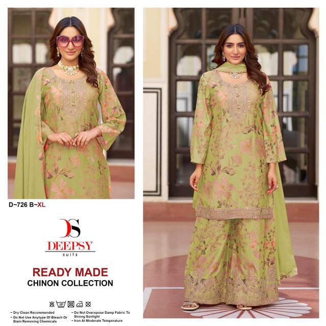 Deepsy 726 ABCD Catalog pakistani tilla work suits wholesale market