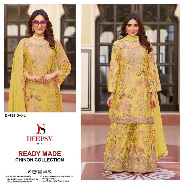 Deepsy 726 ABCD Catalog pakistani tilla work suits wholesale market