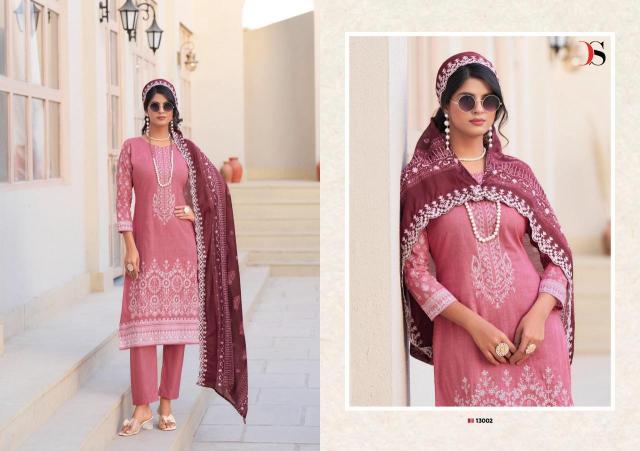 Deepsy Bin Saeed Vol 13 Catalog all branded pakistani suits