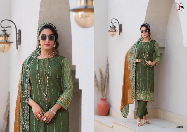 Deepsy Bin Saeed Vol 13 Catalog all branded pakistani suits