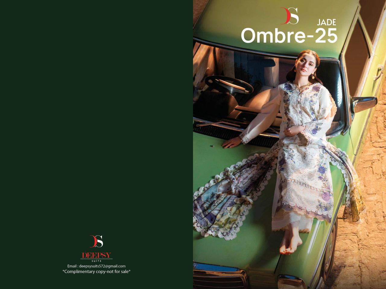 DEEPSY LAUNCHES JADE OMBRE BRANDED DRESS MATERIAL M,ANUFACTURERS