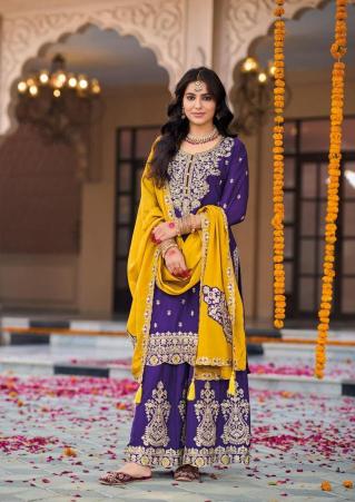 Eba Nikhar Vol 01 Kurti Plazzo With Duppata Manufacture Wholesaller in Surat
