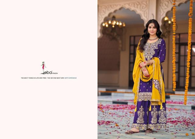 Eba Nikhar Vol 01 Kurti Plazzo With Duppata Manufacture Wholesaller in Surat