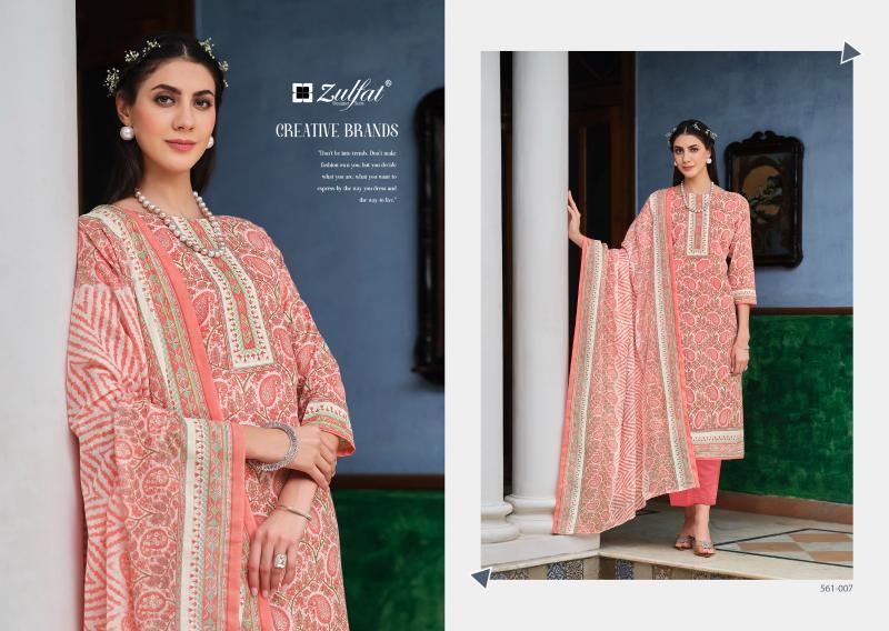 FARHANA VOL 8 by ZULFAT MANUFACTURERS OF DRESS MATERIAL IN SURAT