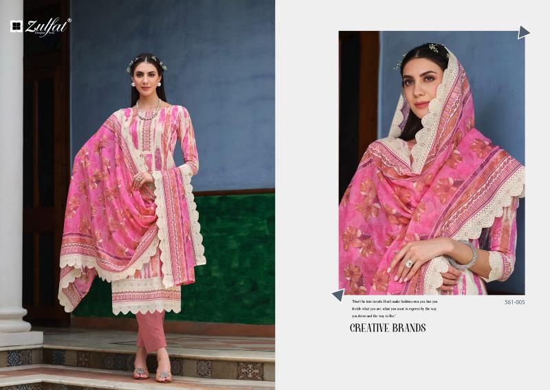FARHANA VOL 8 by ZULFAT MANUFACTURERS OF DRESS MATERIAL IN SURAT