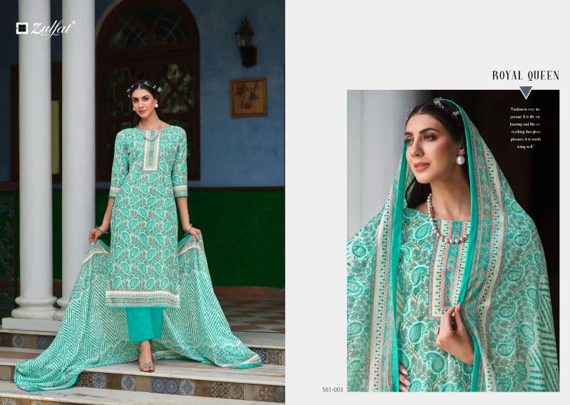FARHANA VOL 8 by ZULFAT MANUFACTURERS OF DRESS MATERIAL IN SURAT
