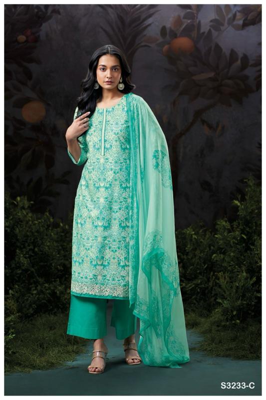 Ganga Davie Cotton Printed Fancy Salwar Suits Collection in India