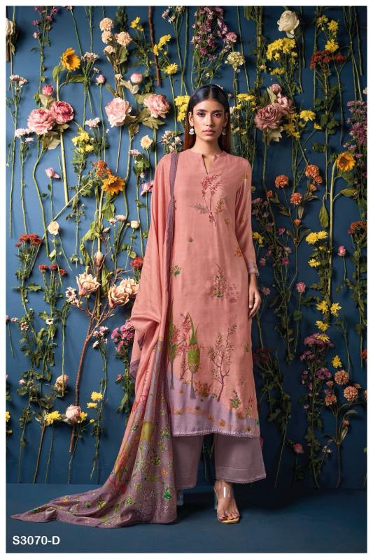 Ganga Freyal Bemberg Silk Printed Fancy Salwar Suit Collection with wholesale price in Surat